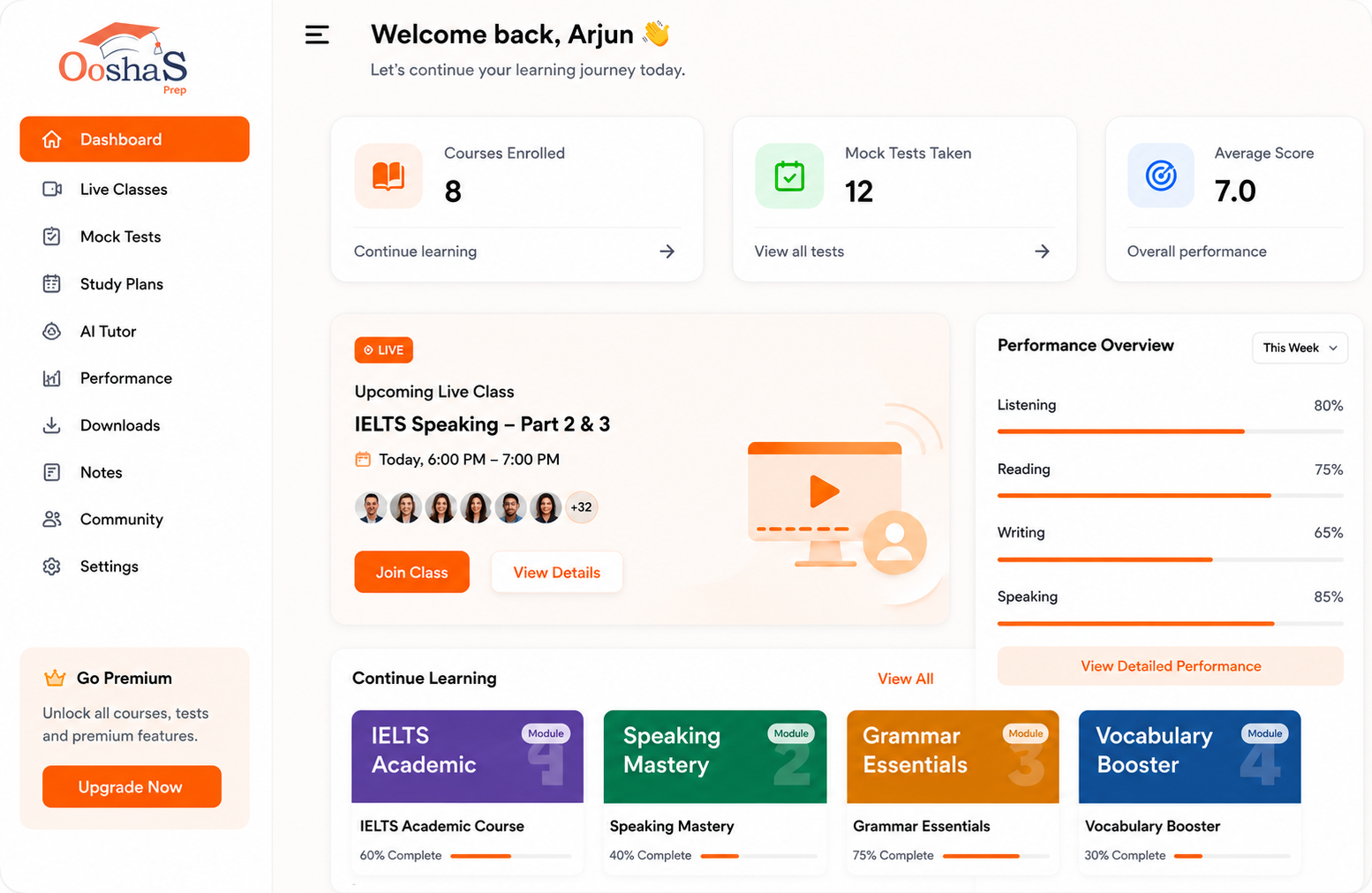 Dashboard Preview